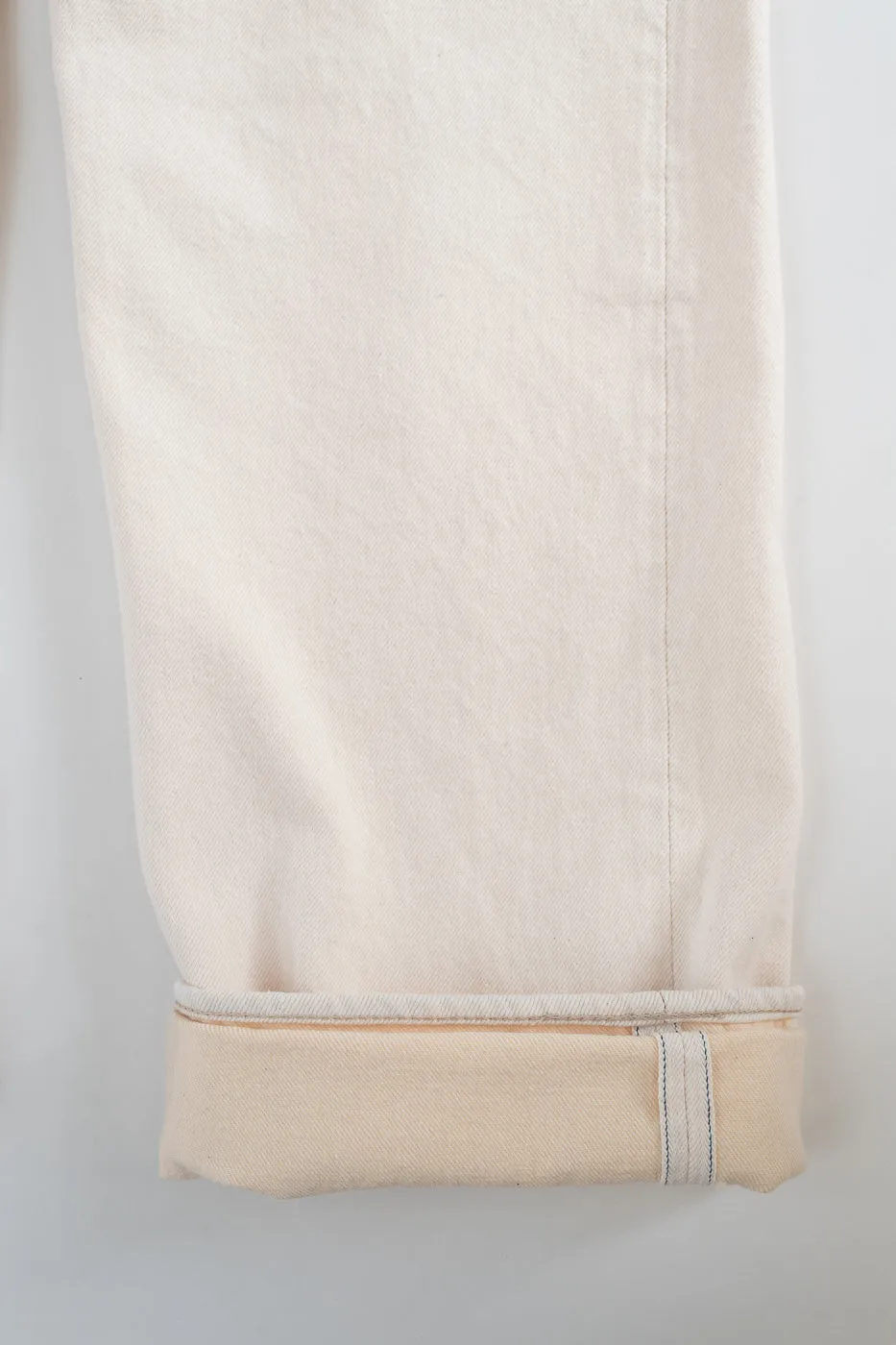 1172-1 - 14oz "Ecru Beige" Selvedge Denim - Regular Straight