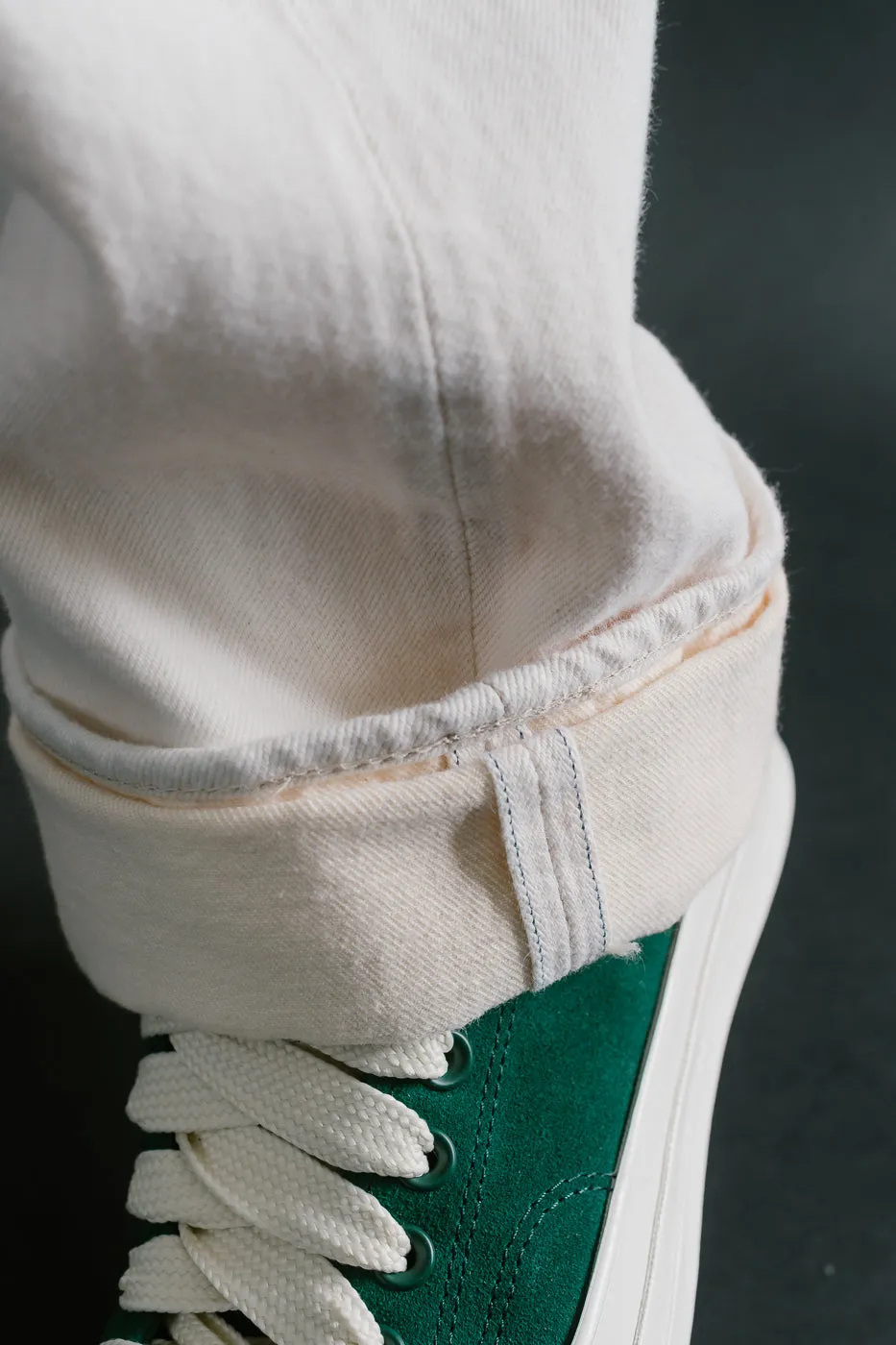 1172-1 - 14oz "Ecru Beige" Selvedge Denim - Regular Straight