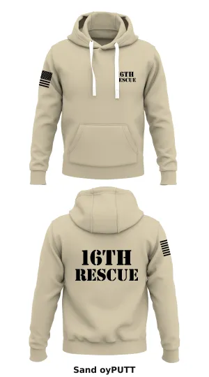16th Rescue Store 1  Core Men's Hooded Performance Sweatshirt - oyPUTT