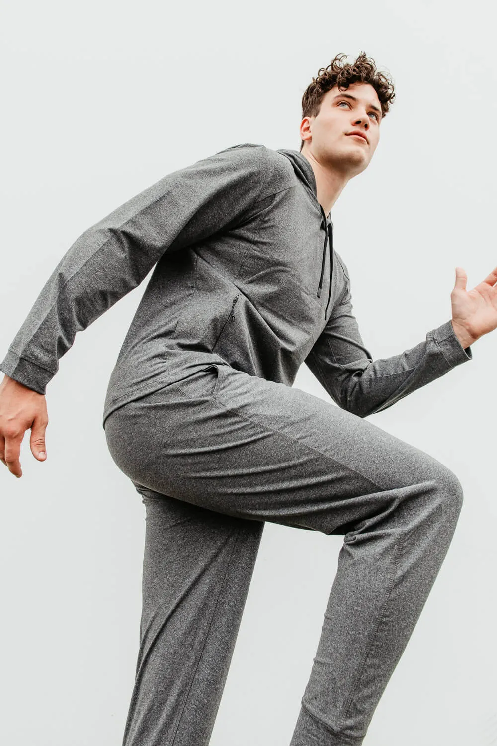 1897 Active Every Day Performance Joggers for Men in Charcoal | MP850-CHARCOALHEATHER