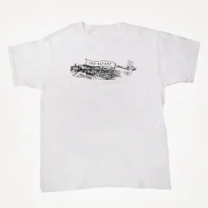 2nd Nature Youth Airplane Tee White