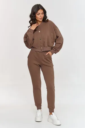 3-in-1 pants set with a bomber jacket