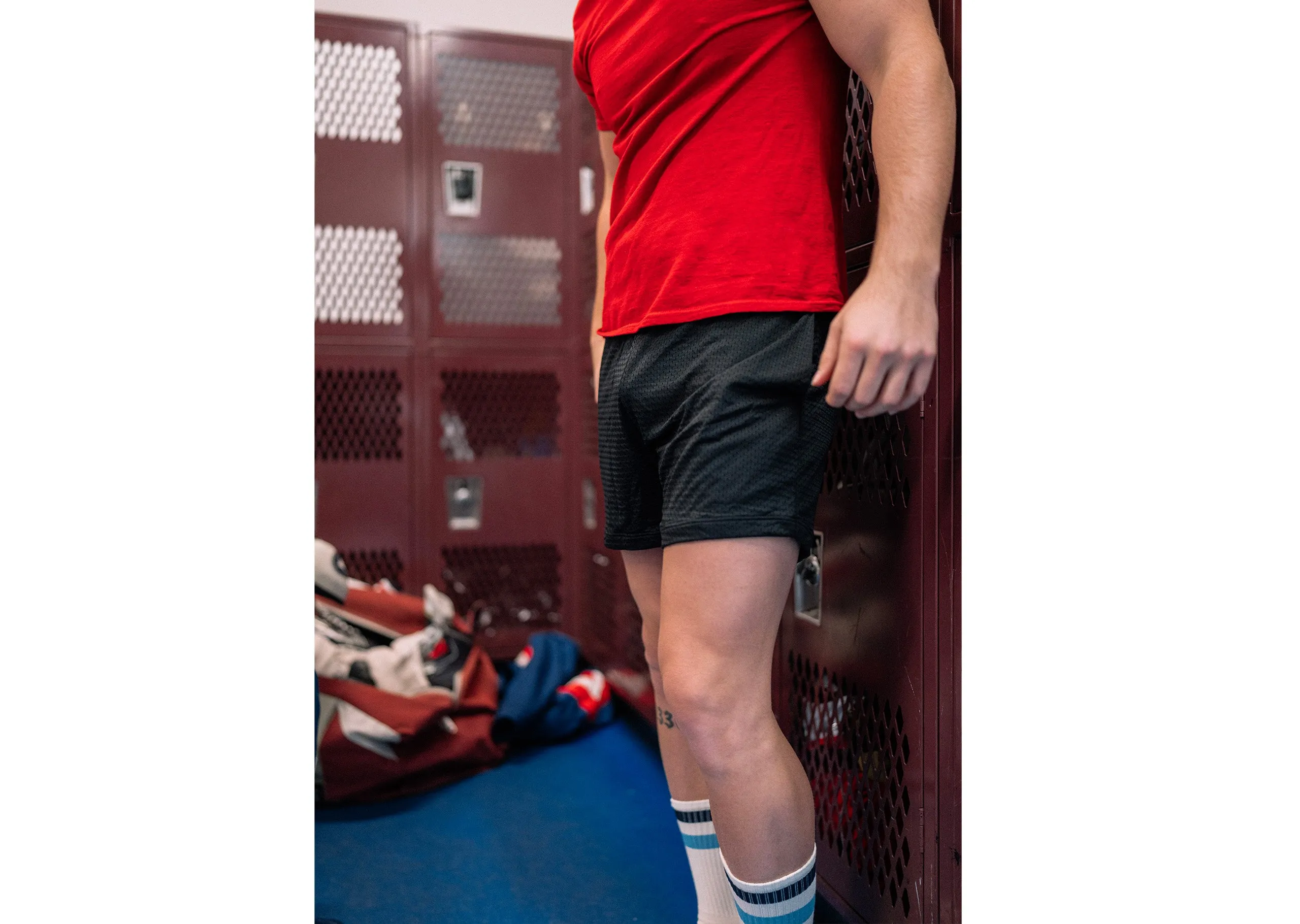 4" Pocket Lounge Short ~ Black