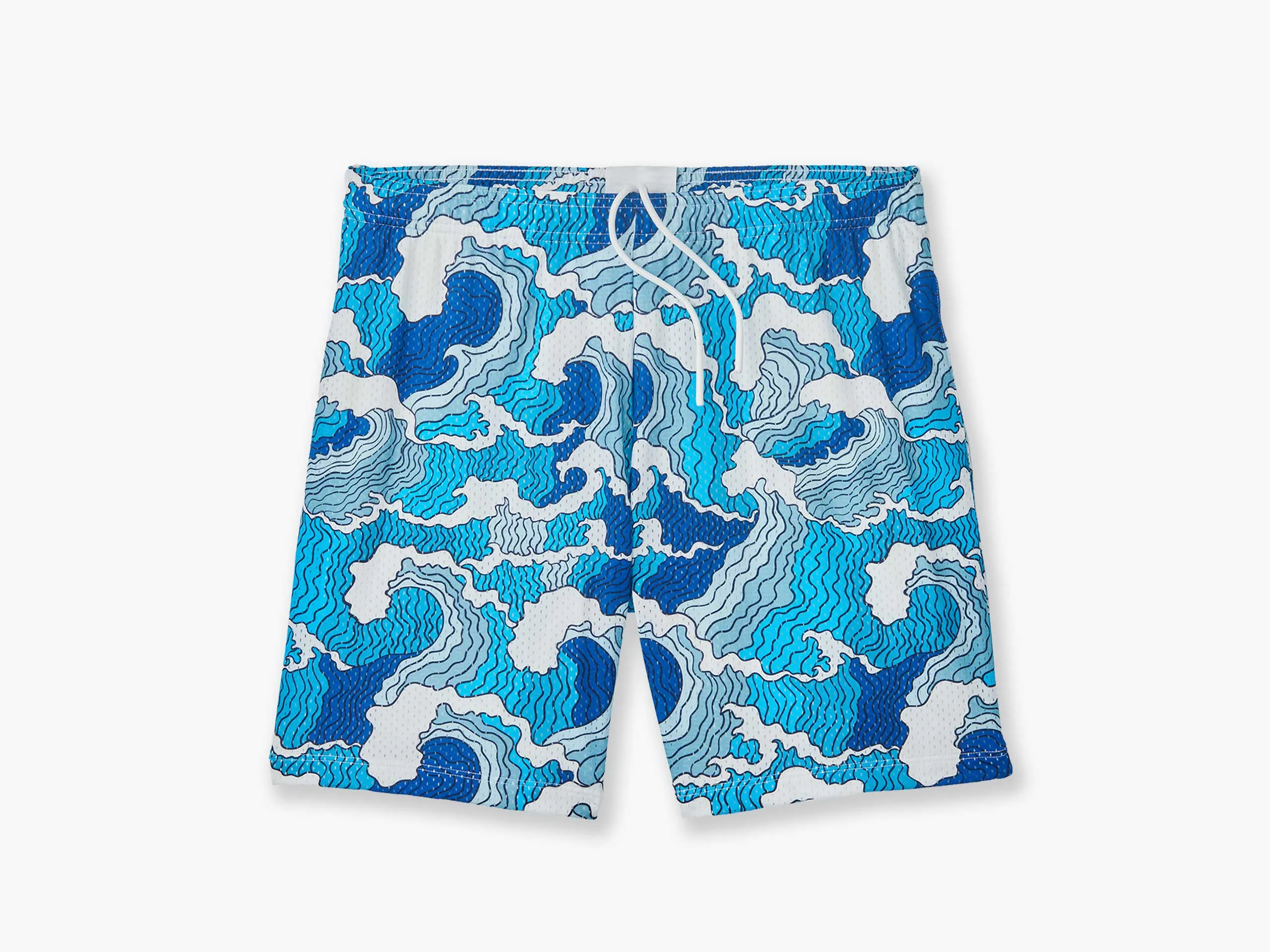 6" Pocket Lounge Short ~ Waves