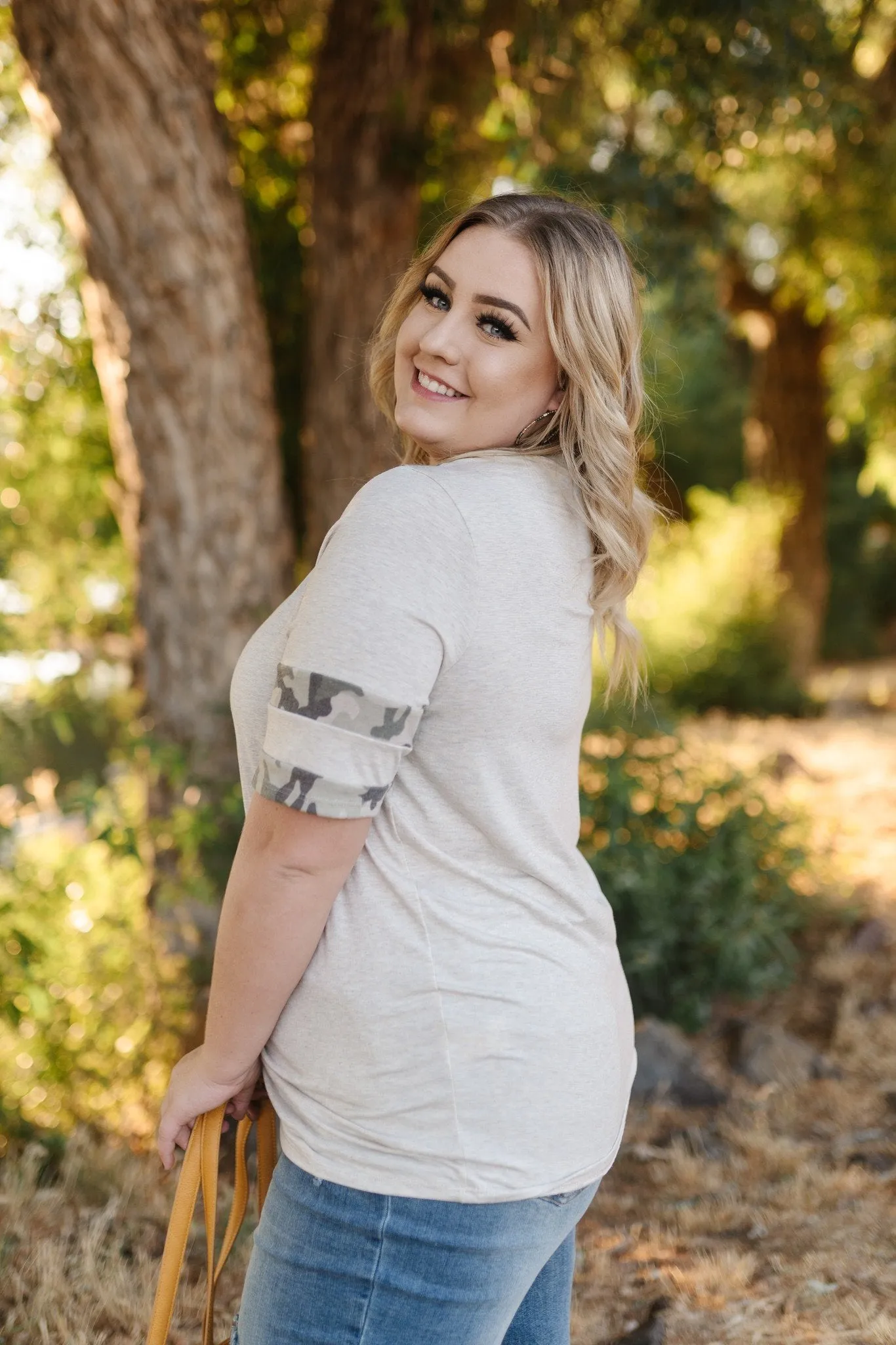 A Dash Of Camo Top