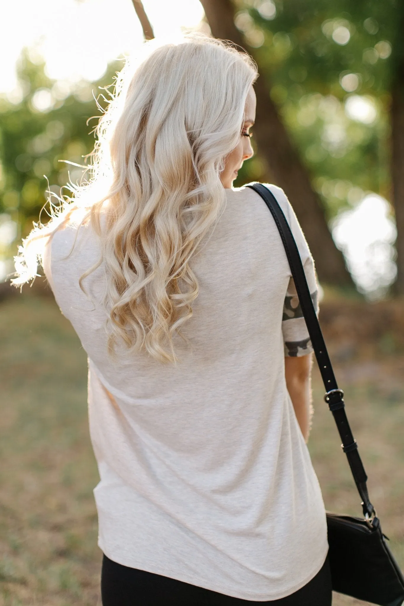A Dash Of Camo Top