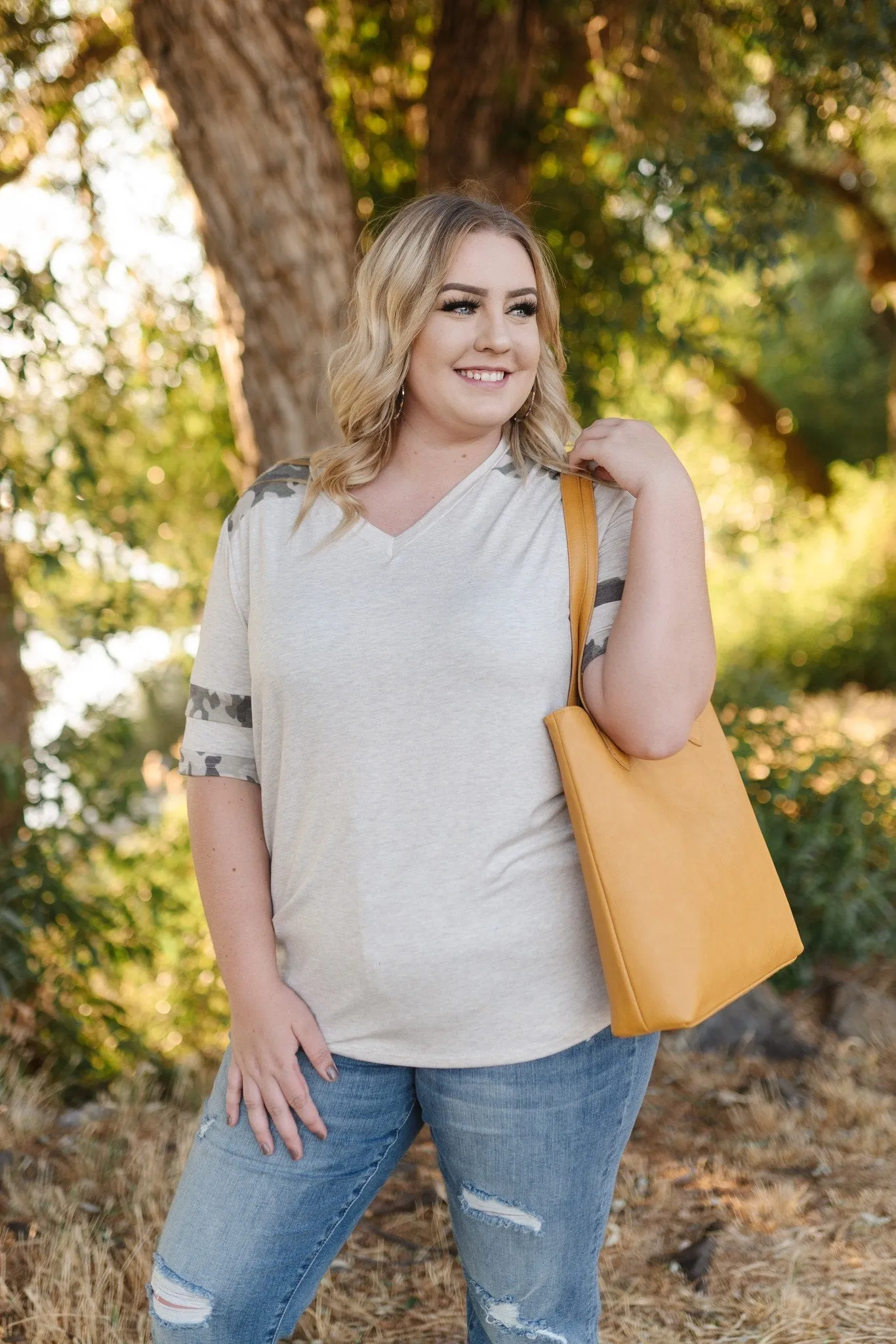 A Dash Of Camo Top