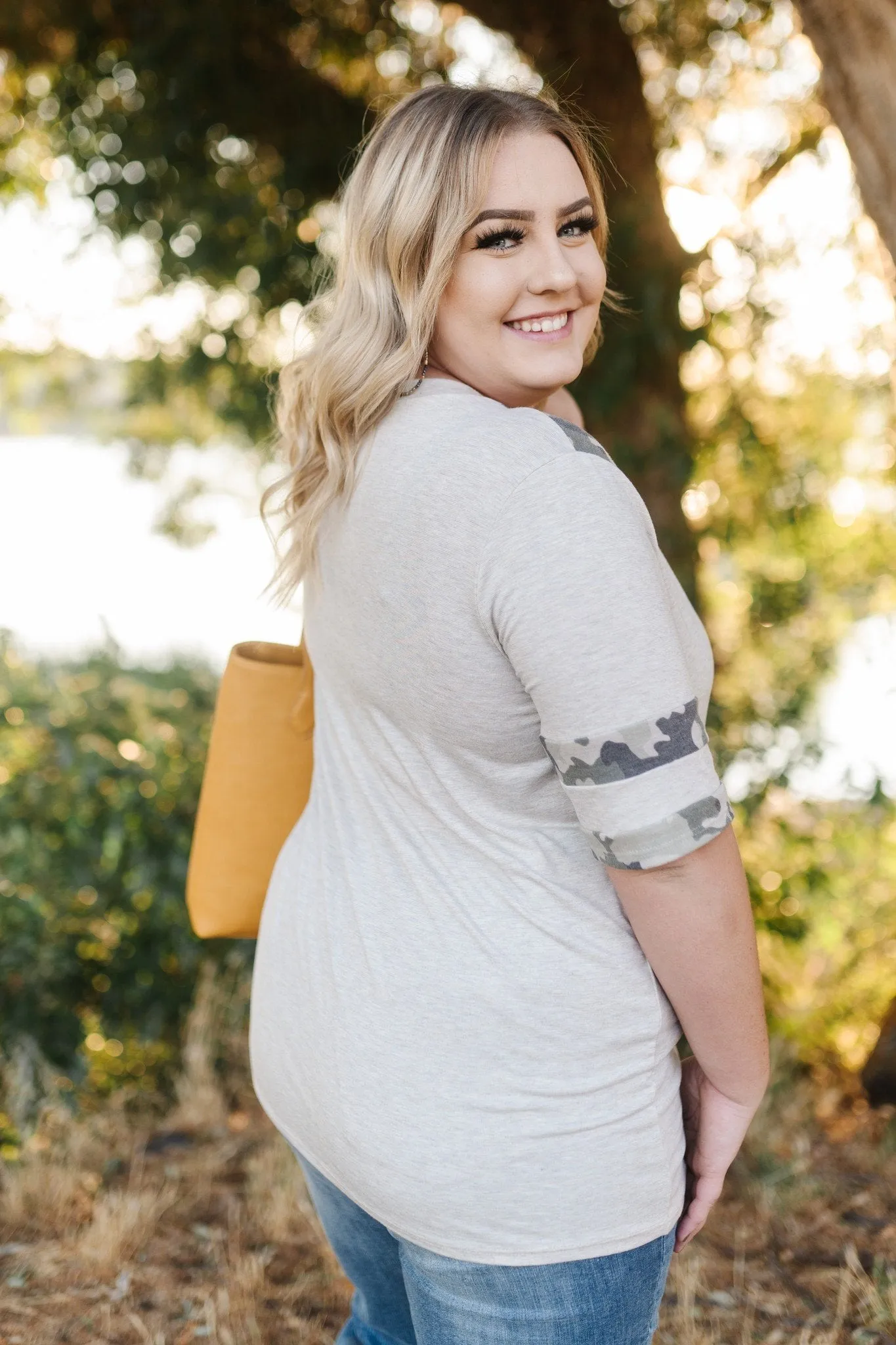 A Dash Of Camo Top