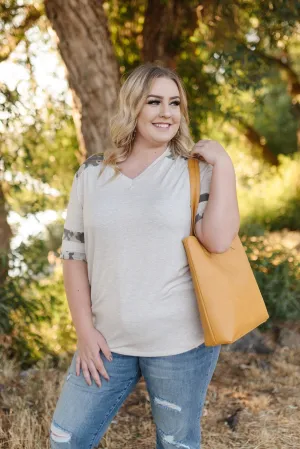 A Dash Of Camo Top