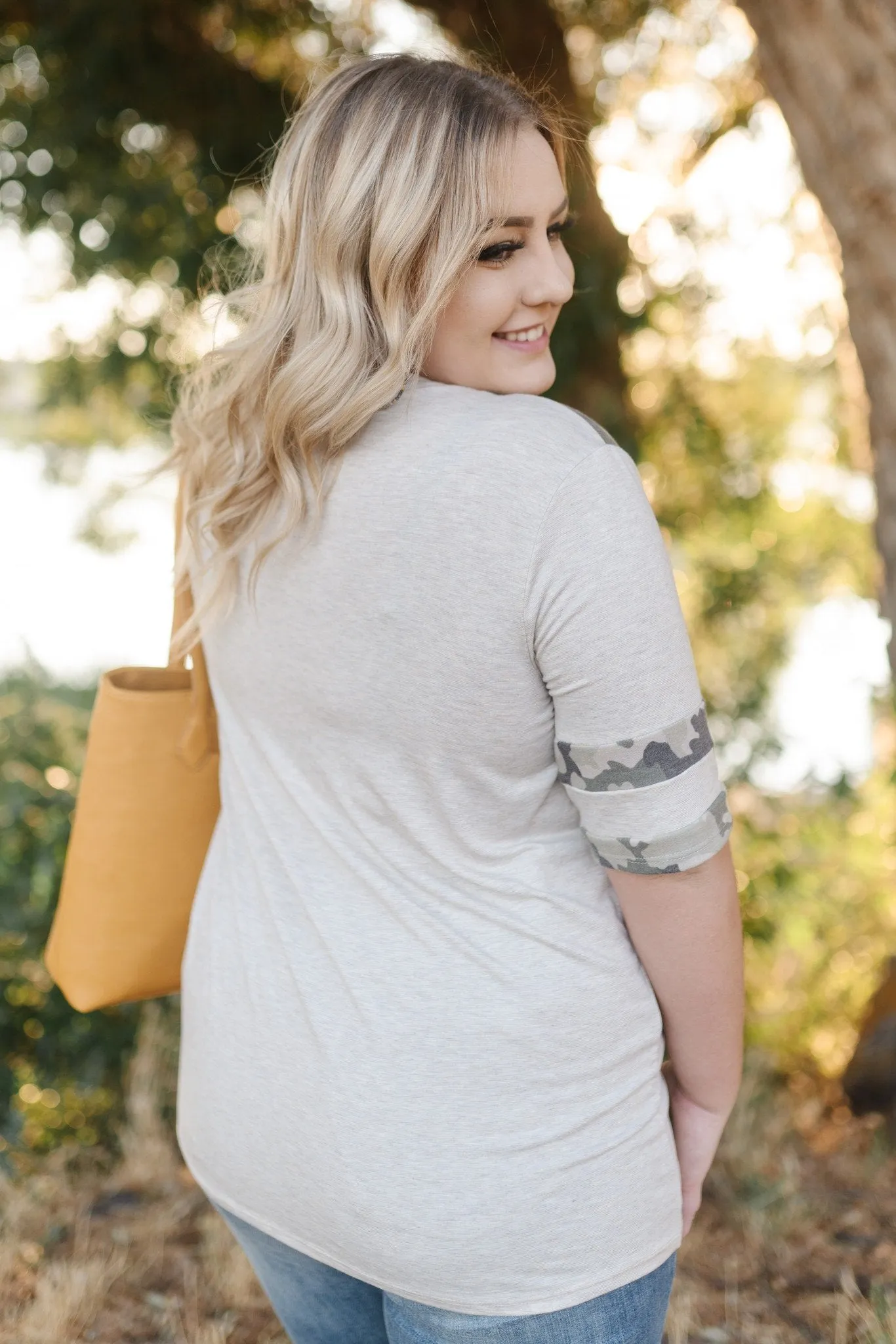 A Dash Of Camo Top