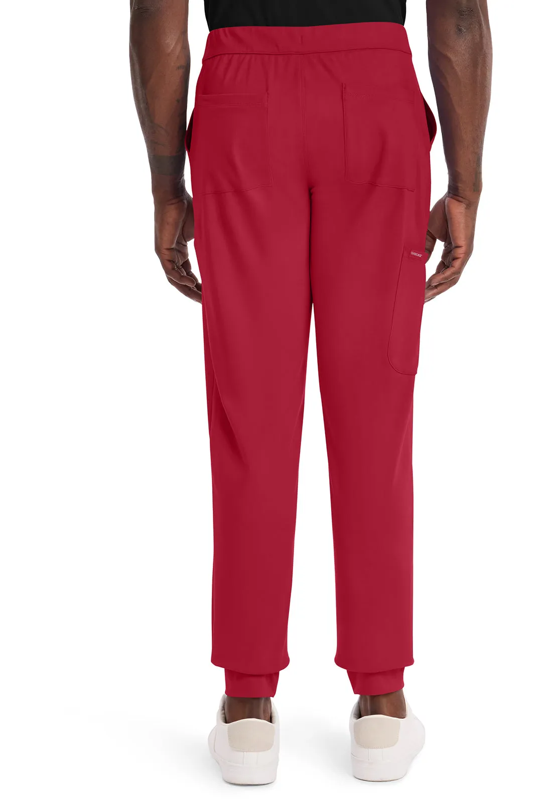 Achieve CK034 Men's Pull on Jogger Pant Red