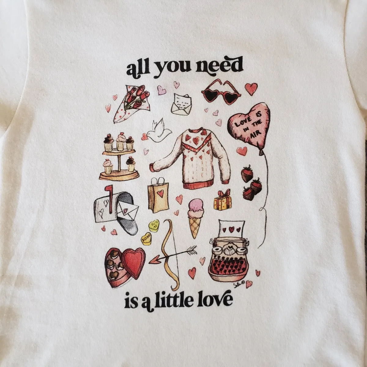 All You Need is a Little Love S/Slv T-Shirt