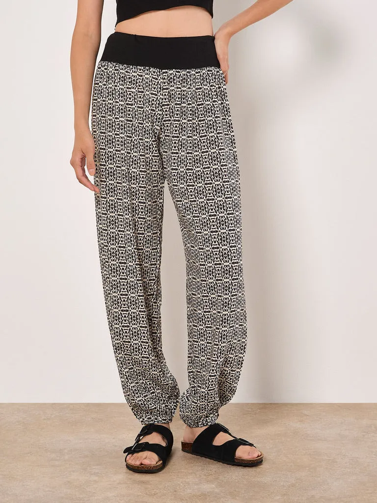 AP Ikat Jersey Waist Jogger