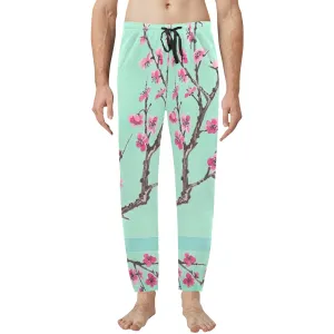 Arizona Green Tea Pattern Men's Jogger Pajama Pants