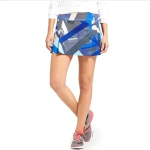 Athleta Electric Geo Sport Speed Skort Skirt XXS