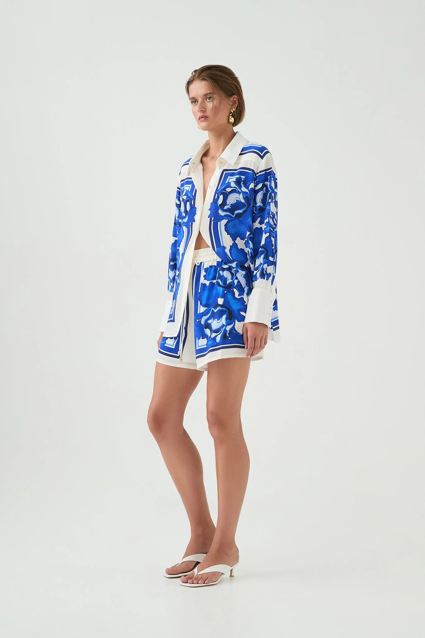 Atomic Silk Drawstring Short
