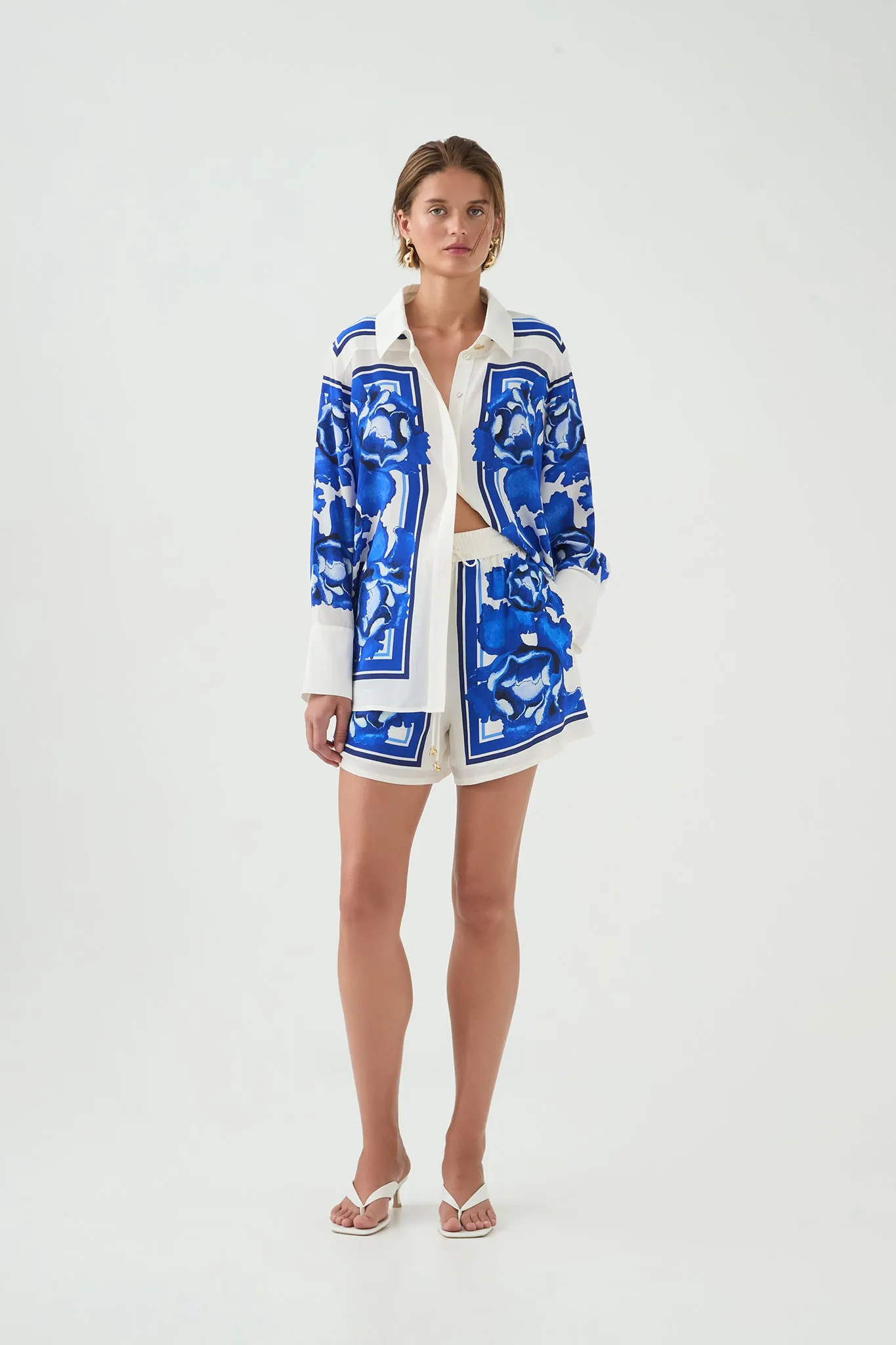 Atomic Silk Drawstring Short