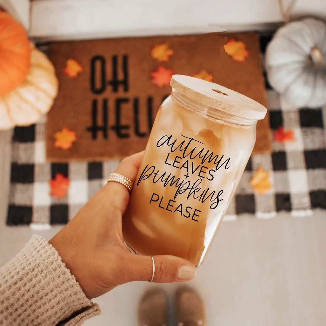 Autumn Leaves Cup