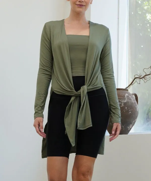 BAMBOO long cardigan