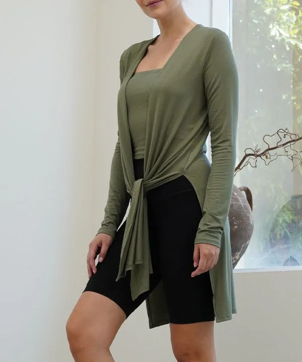 BAMBOO long cardigan