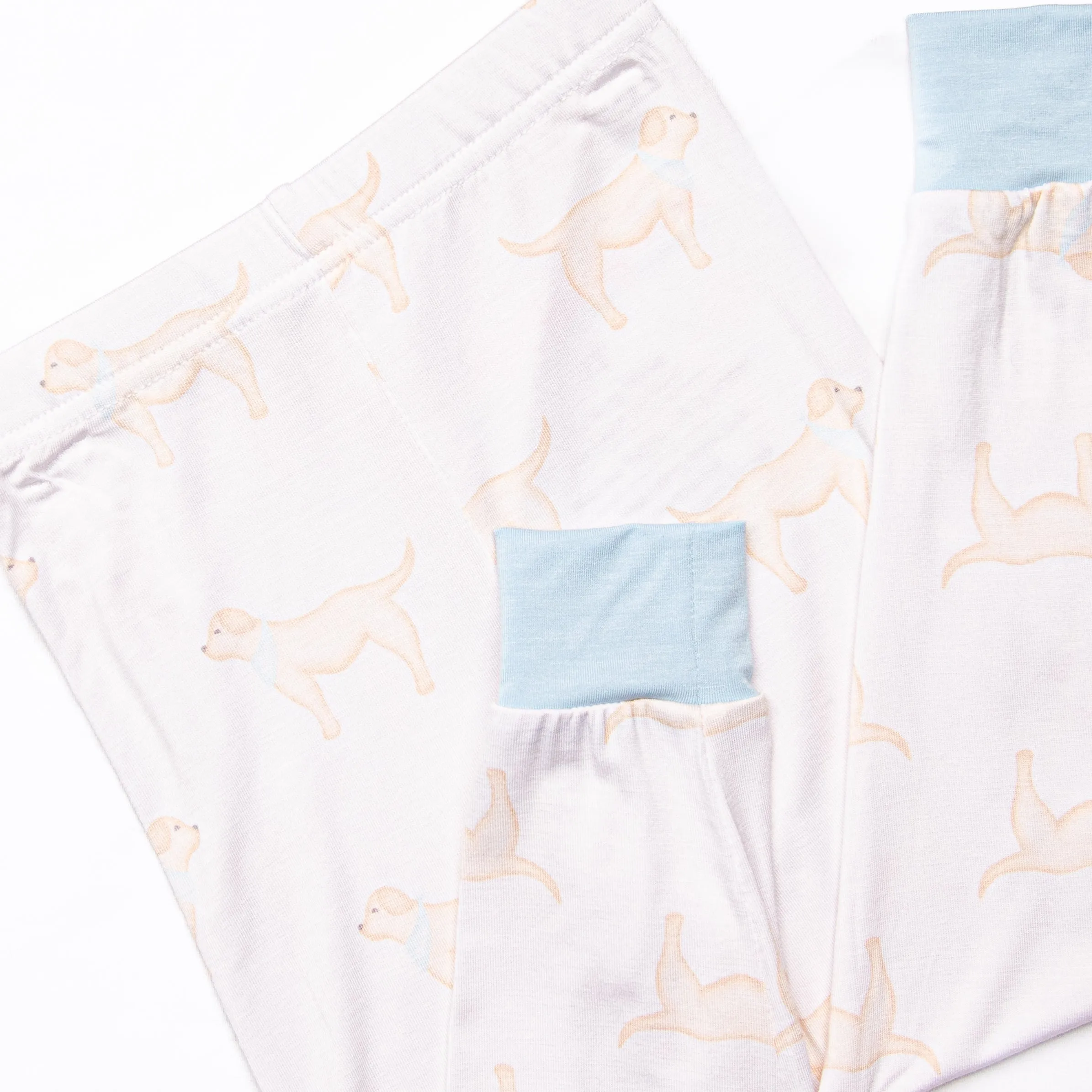 Bandana Buddy Bamboo Pajama Set, Blue