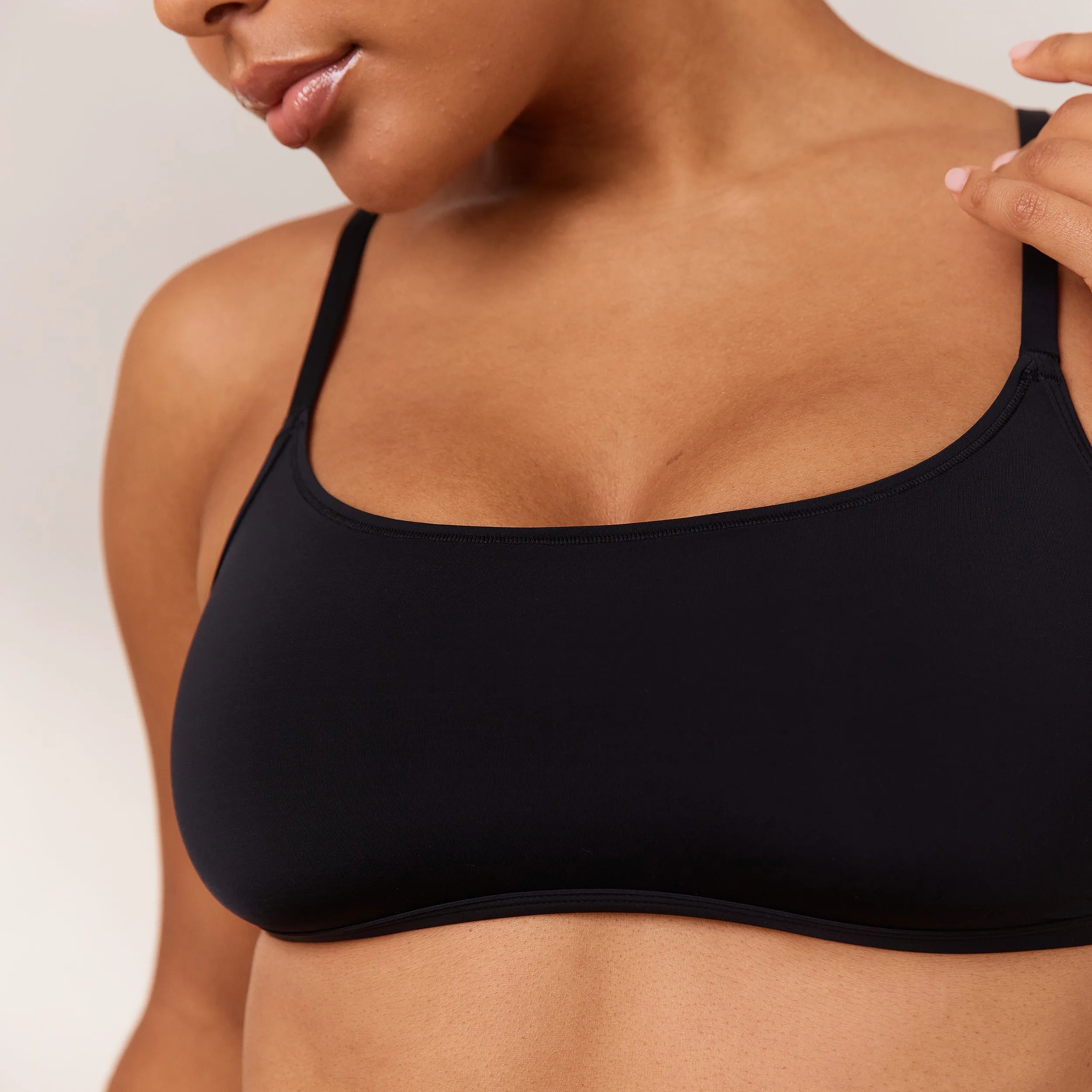 Barely There Brassière - Noir