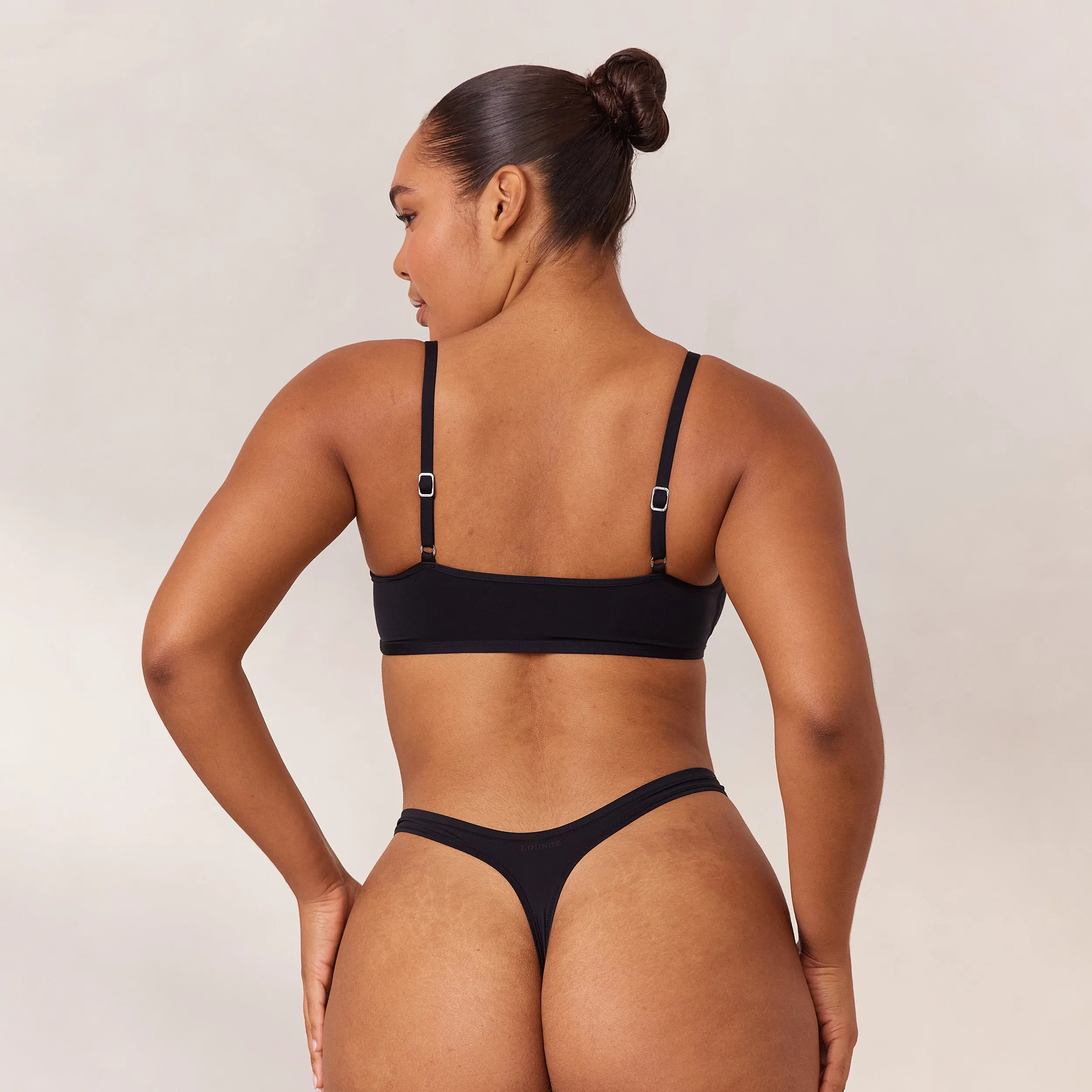 Barely There Brassière - Noir
