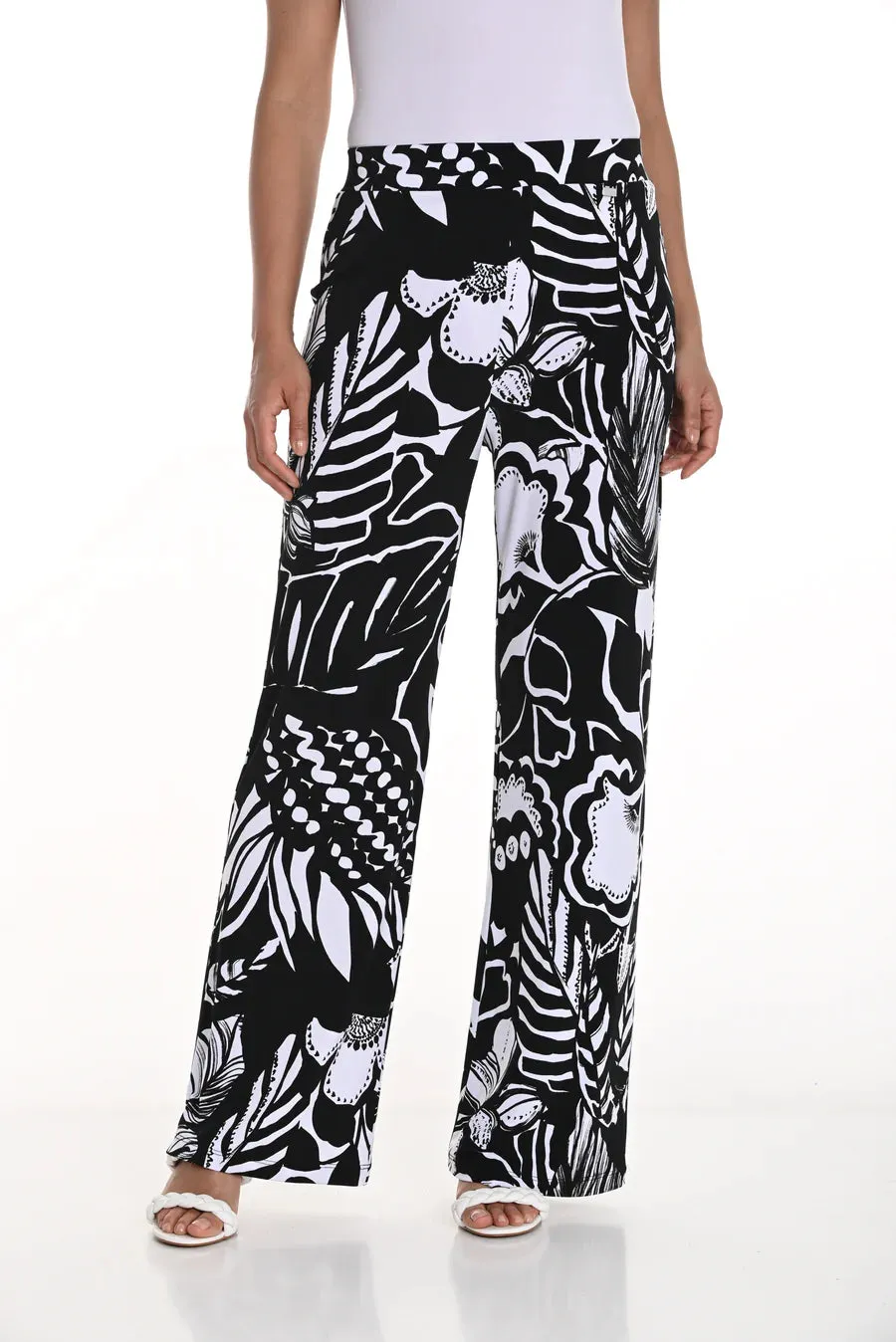 Black & White Palazzo Pant