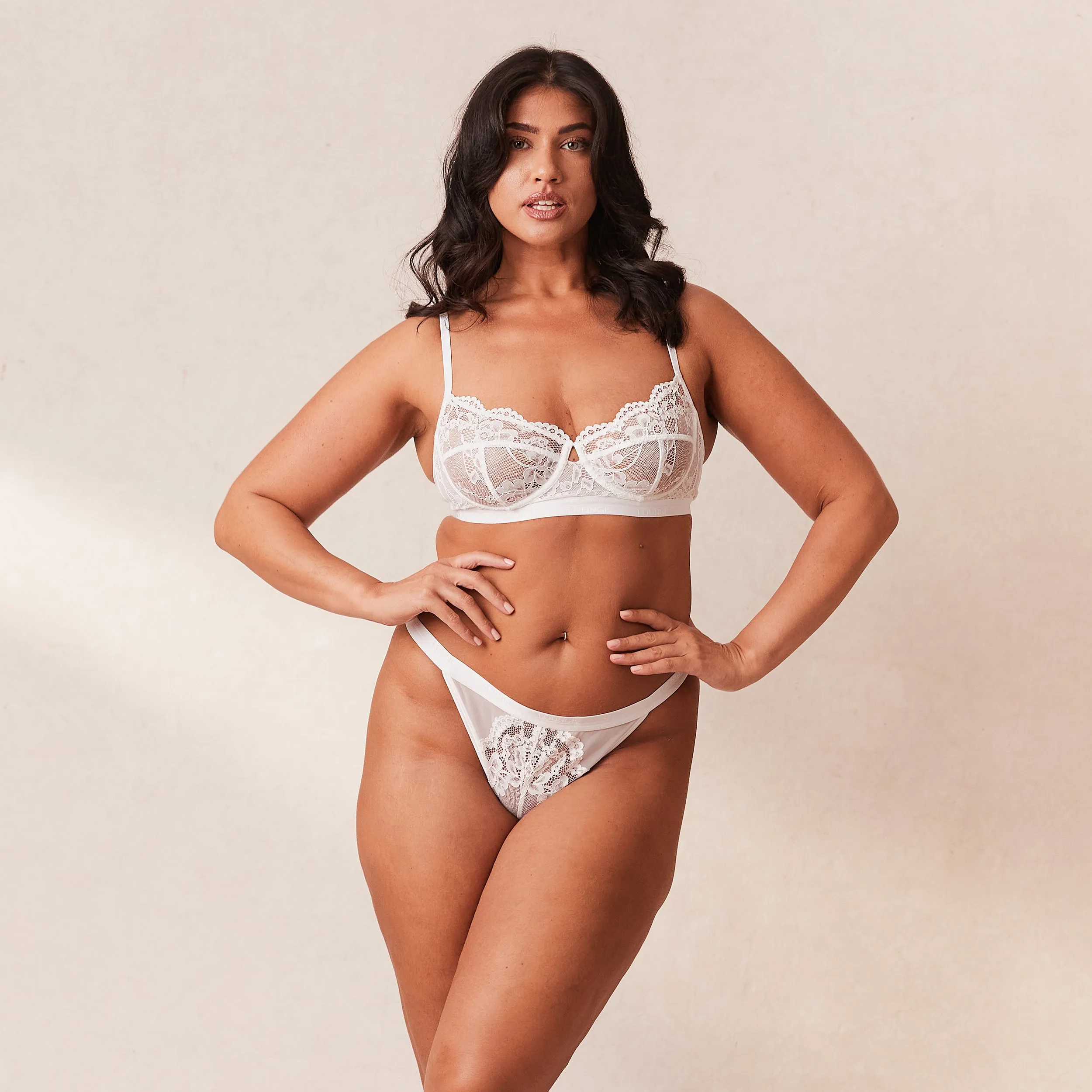 Blossom Balcony Soutien-Gorge - Blanc