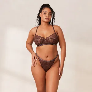 Blossom Balcony Soutien-Gorge - Brunette