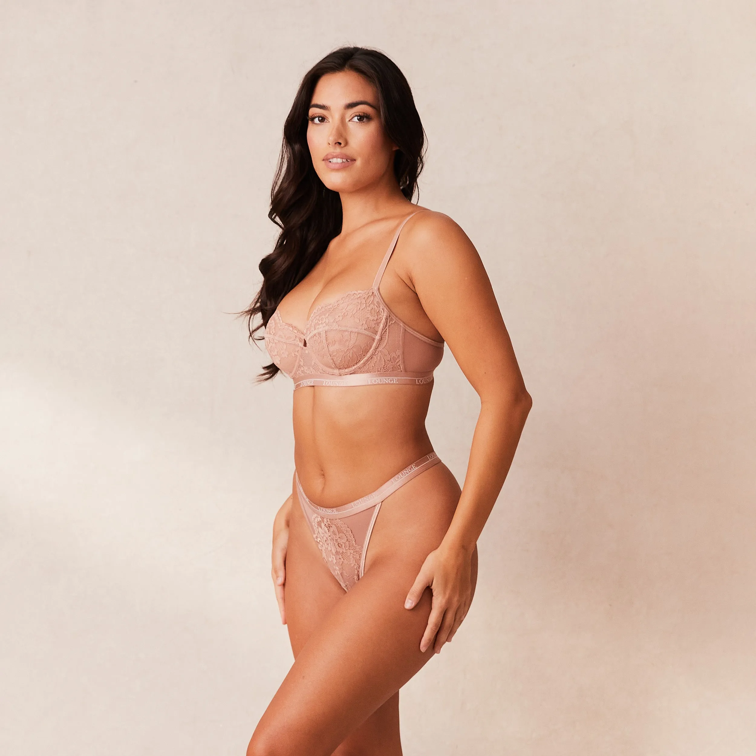 Blossom Balcony Soutien-Gorge - Rose Poudré