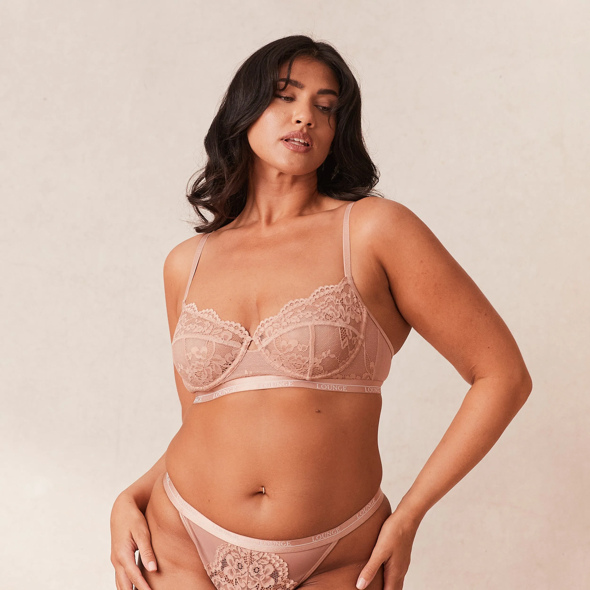 Blossom Balcony Soutien-Gorge - Rose Poudré