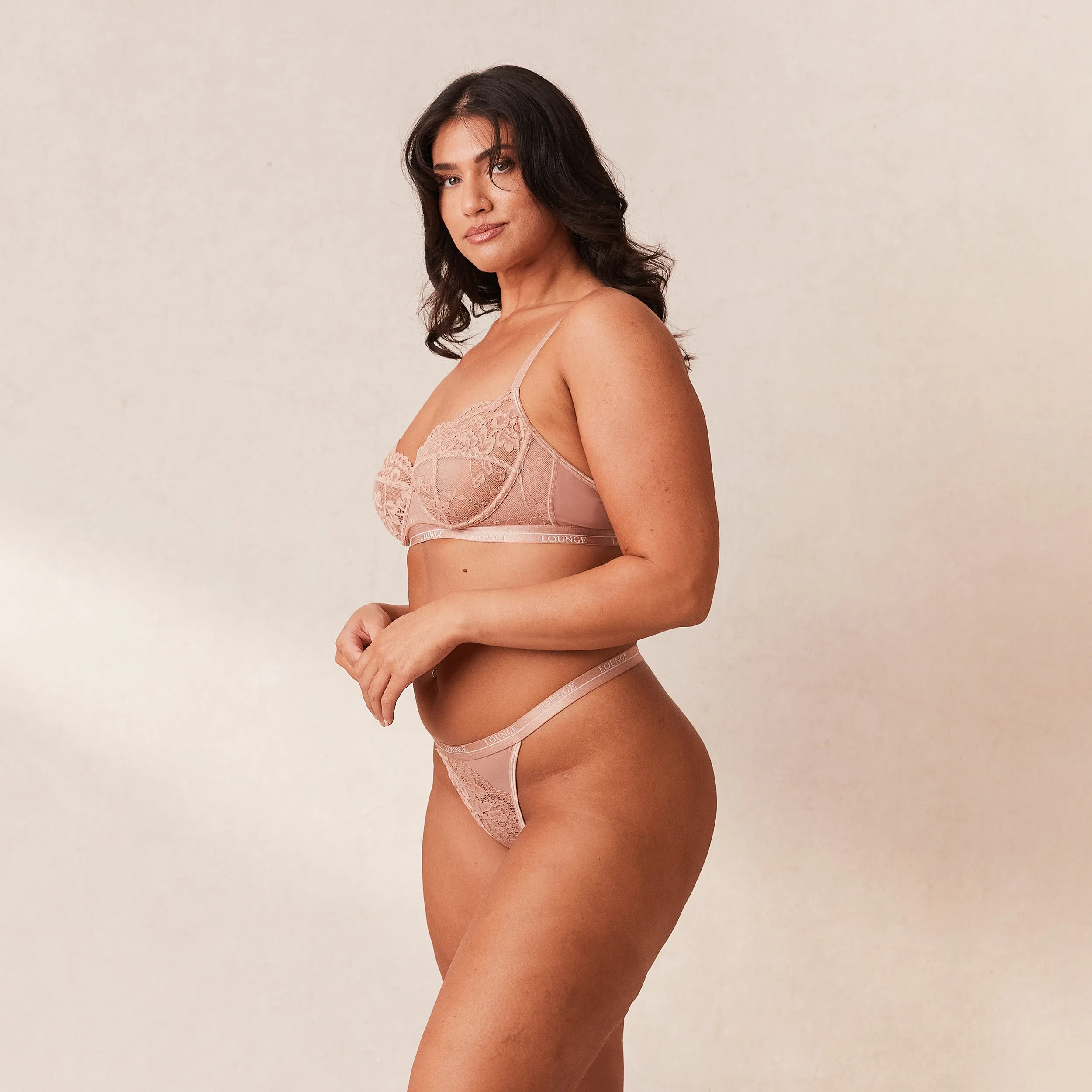 Blossom Balcony Soutien-Gorge - Rose Poudré
