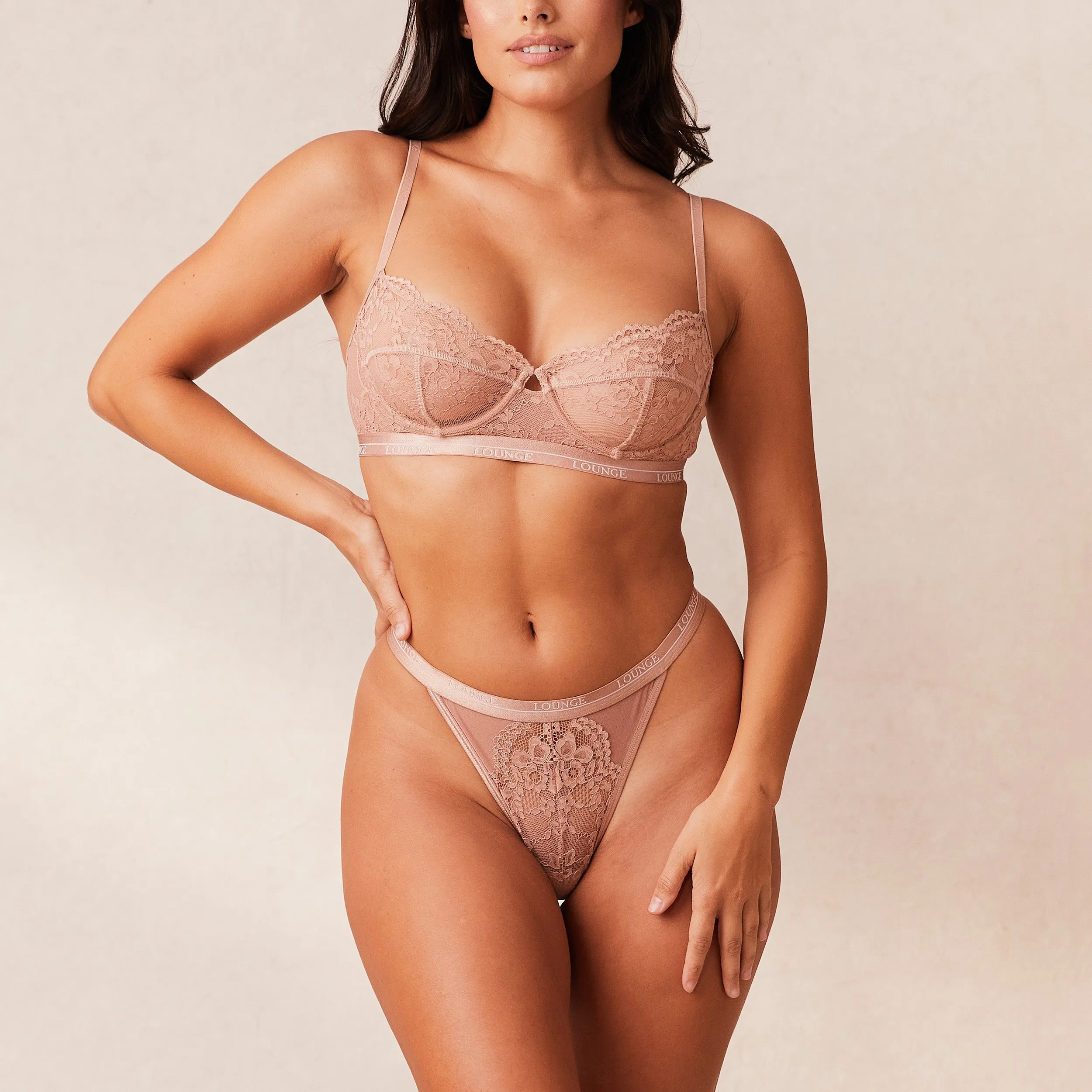 Blossom Balcony Soutien-Gorge - Rose Poudré