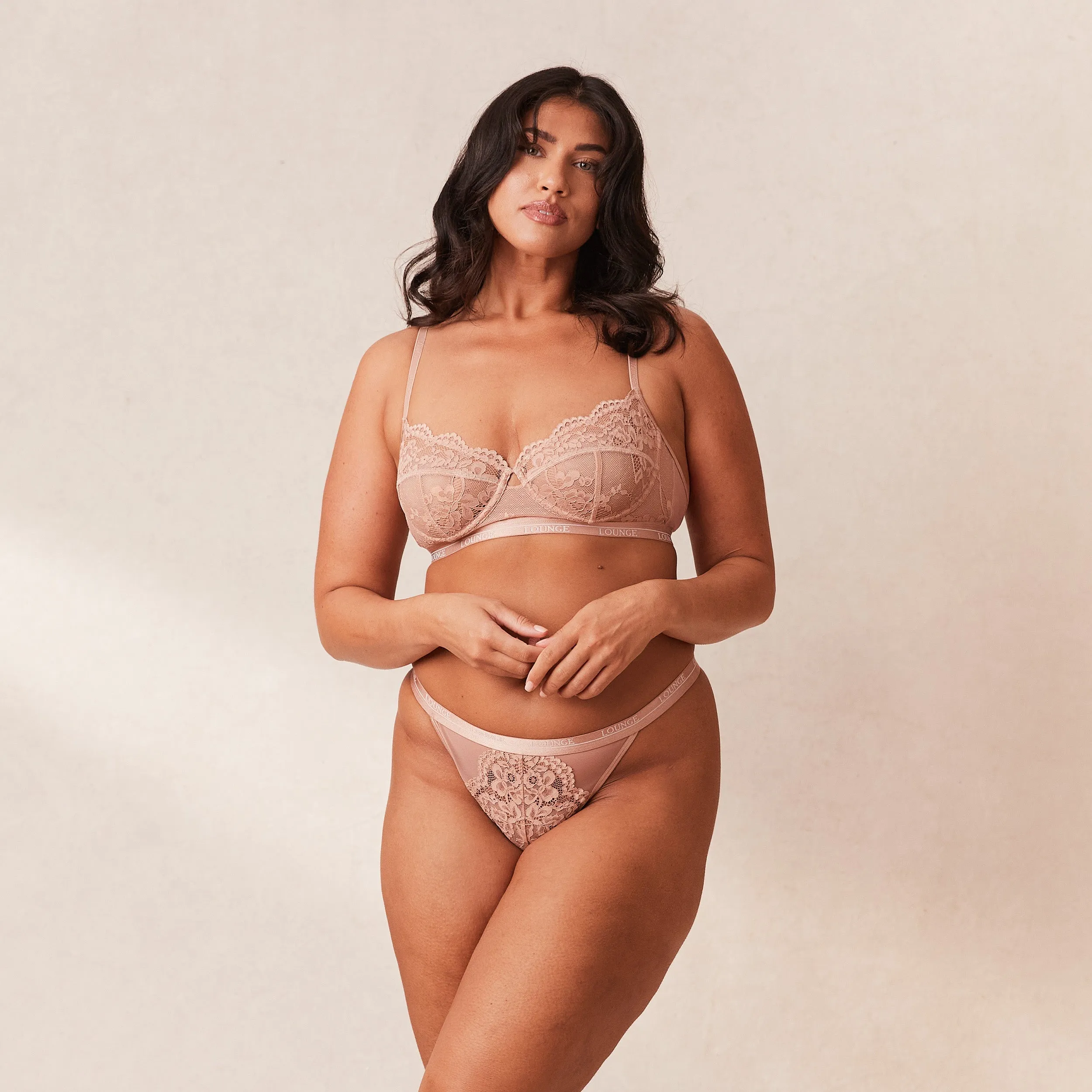 Blossom Balcony Soutien-Gorge - Rose Poudré