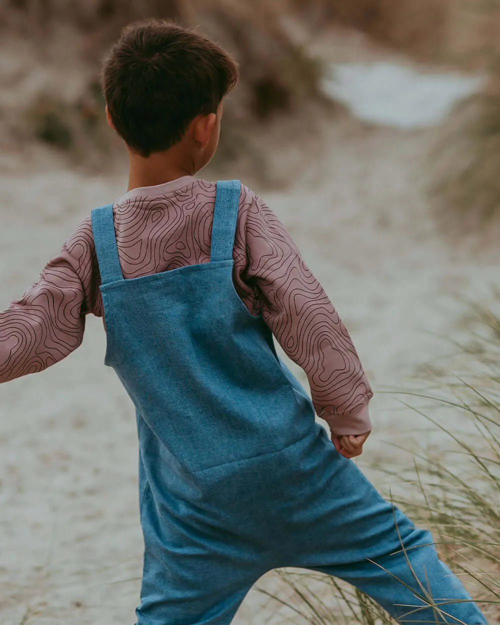 Blue Denim Dungarees