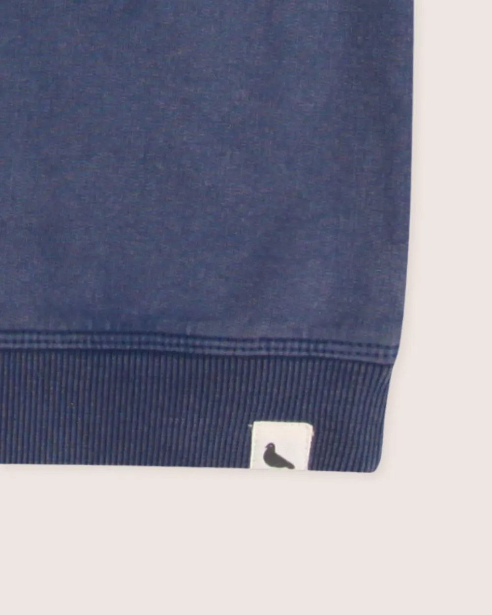 Blue Wild Slogan Print Sweatshirt