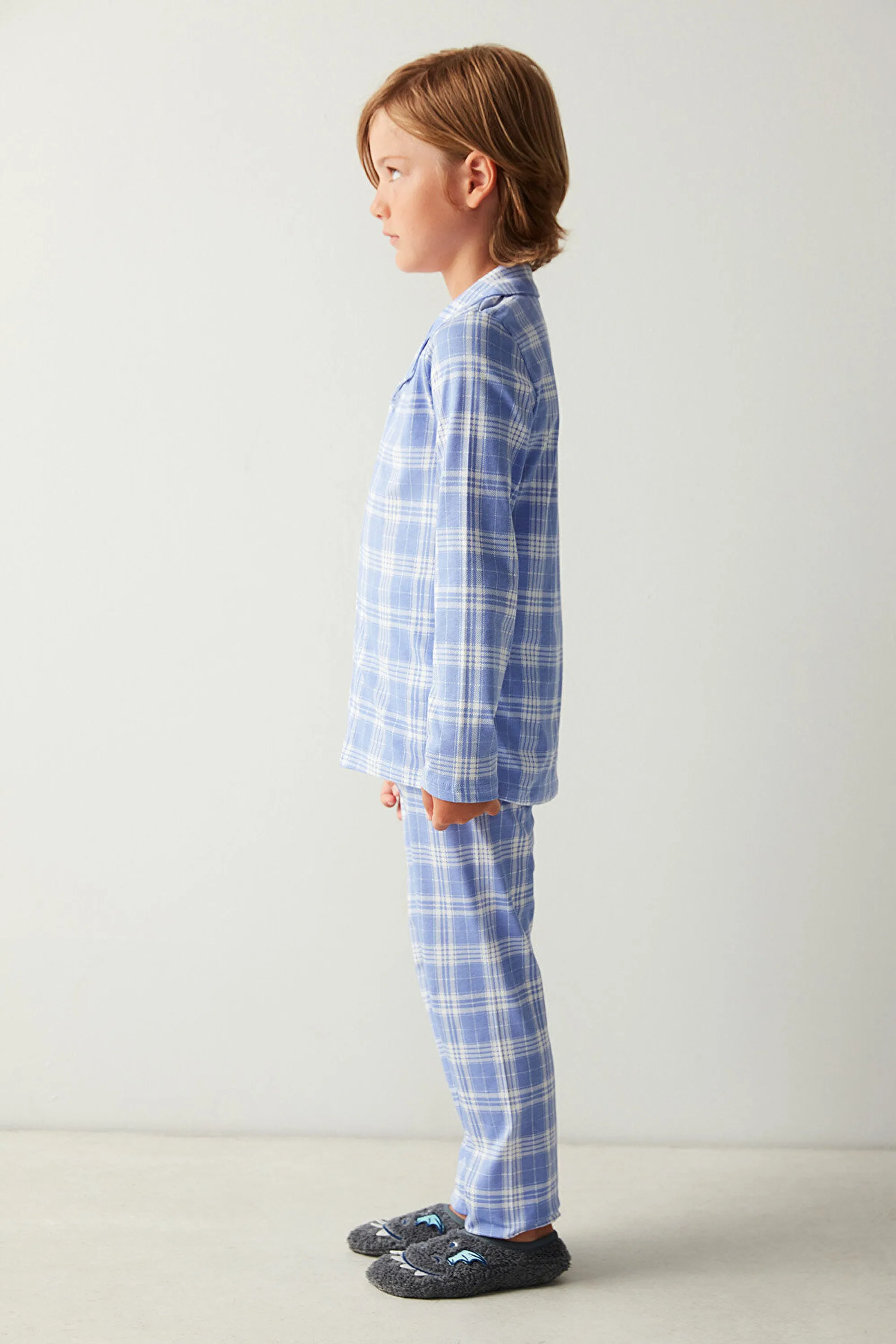 Boy Check Pajama Set
