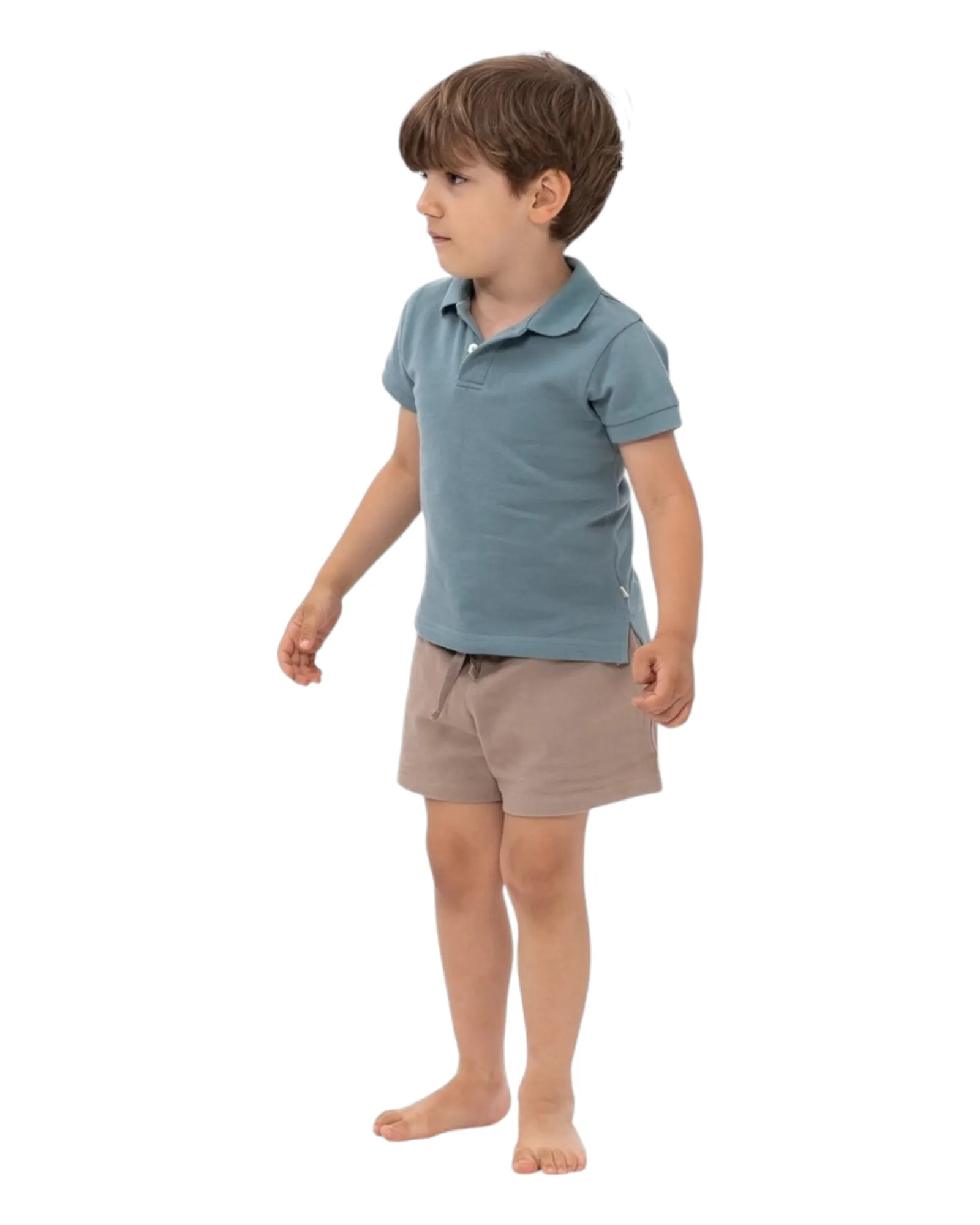 Boys' Coloured Shorts with Drawstring