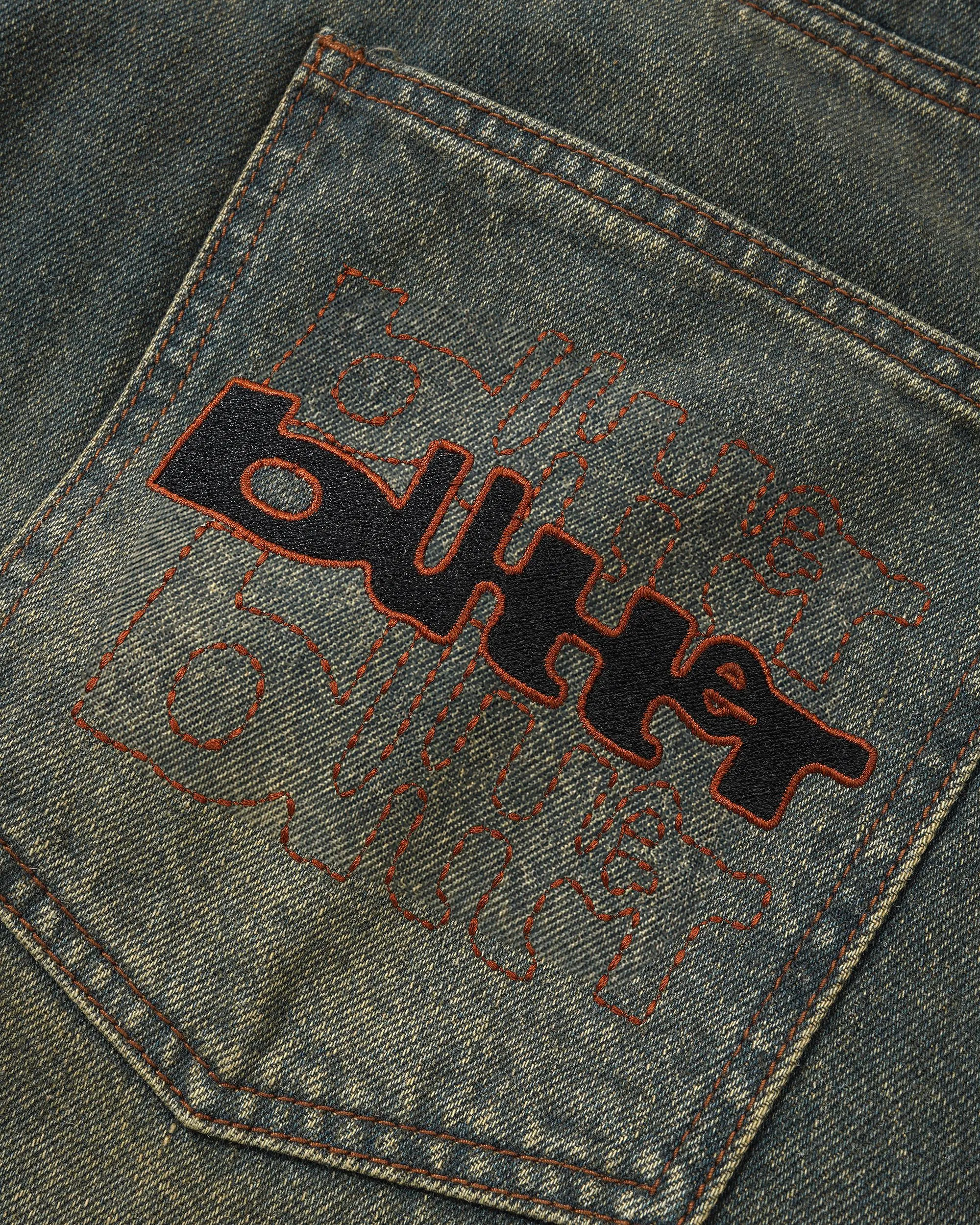 Butter Goods - Warped Denim Shorts - Dirty Wash Indigo
