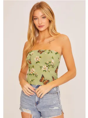 Butterfly- Tube top