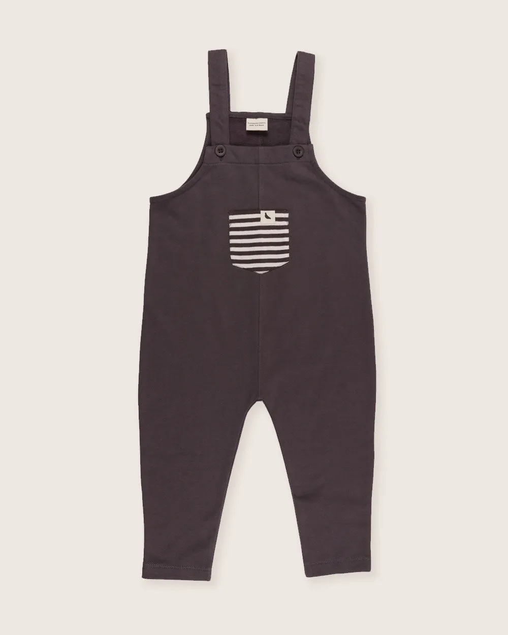 Charcoal Grey Dungarees