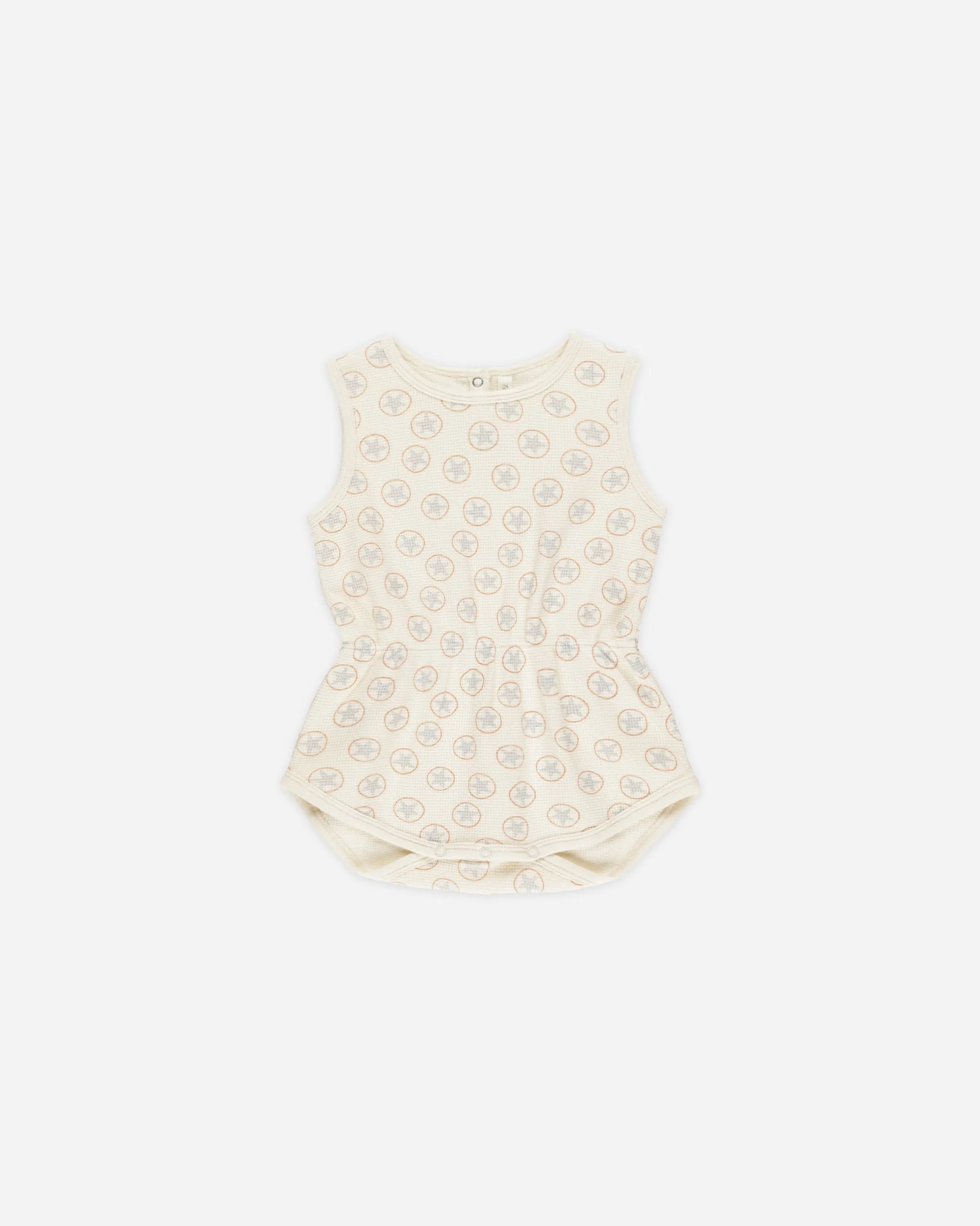Cinch Playsuit || Sand Dollars