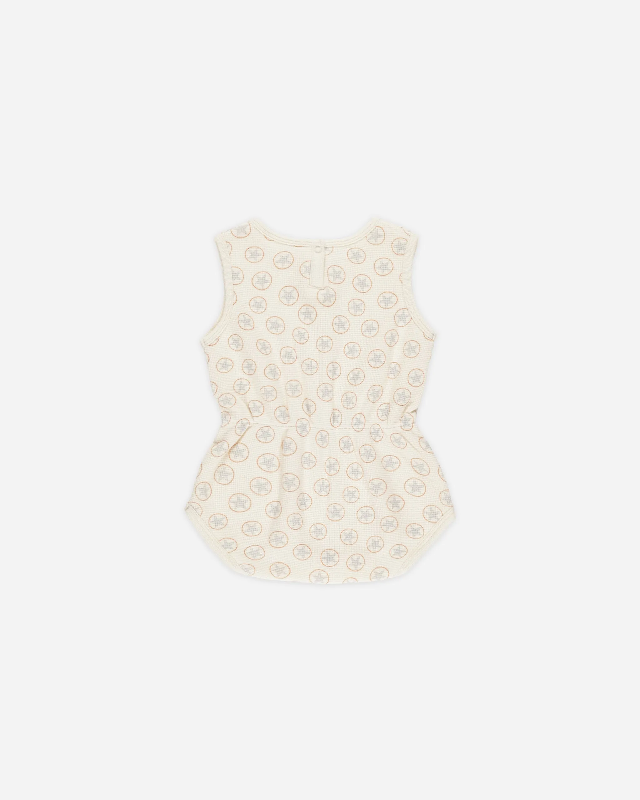 Cinch Playsuit || Sand Dollars