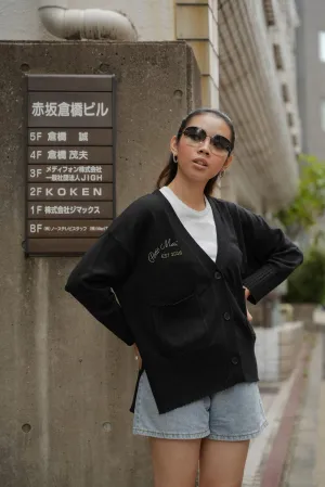 CLASSIC CARDI IN NOIR