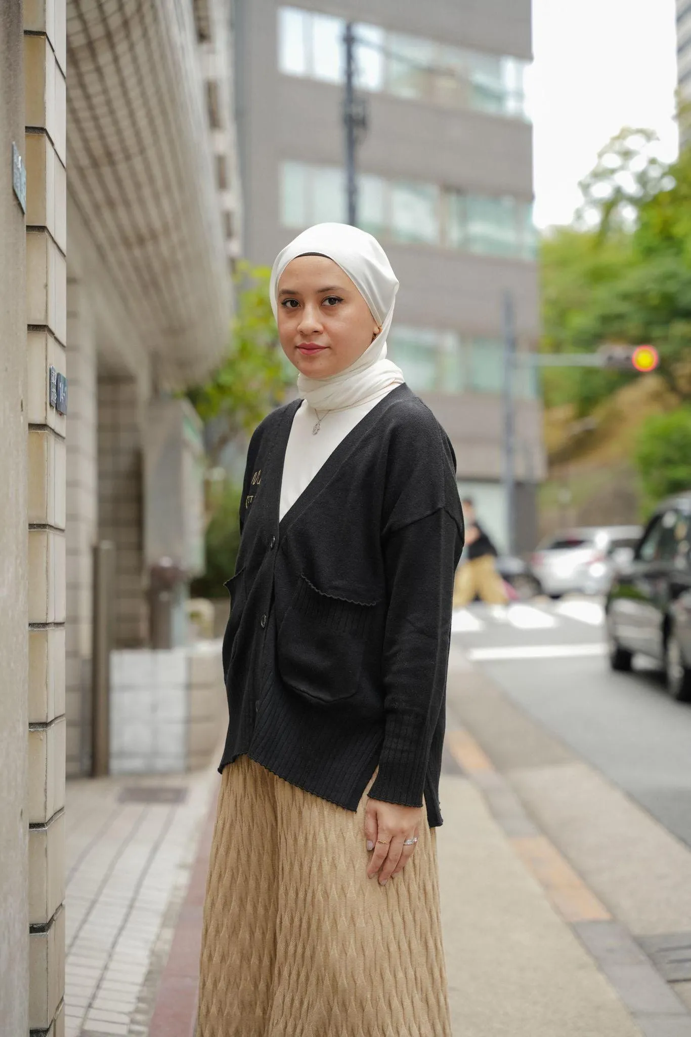 CLASSIC CARDI IN NOIR