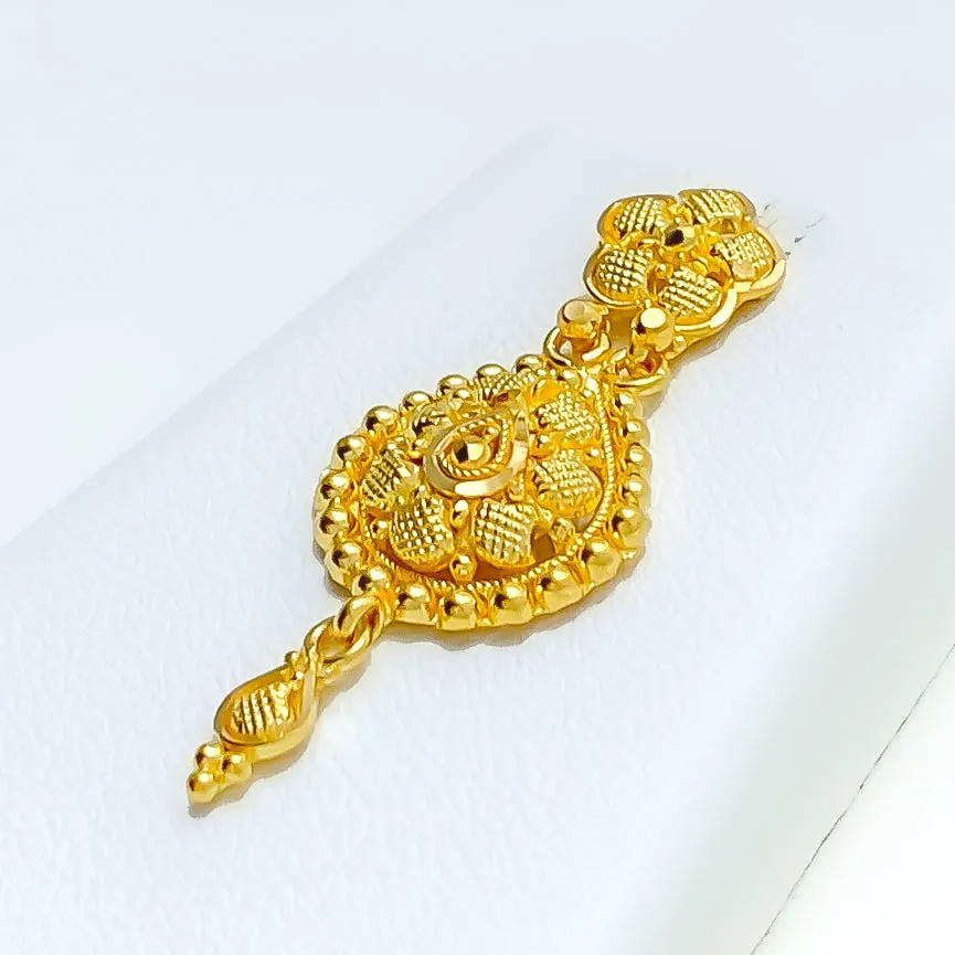 Classic Grandiose 22k Gold Rich Necklace Set