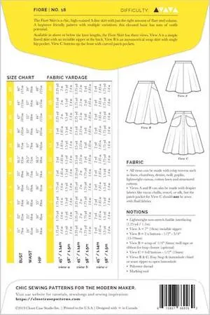 Closet Core - Fiore Skirt