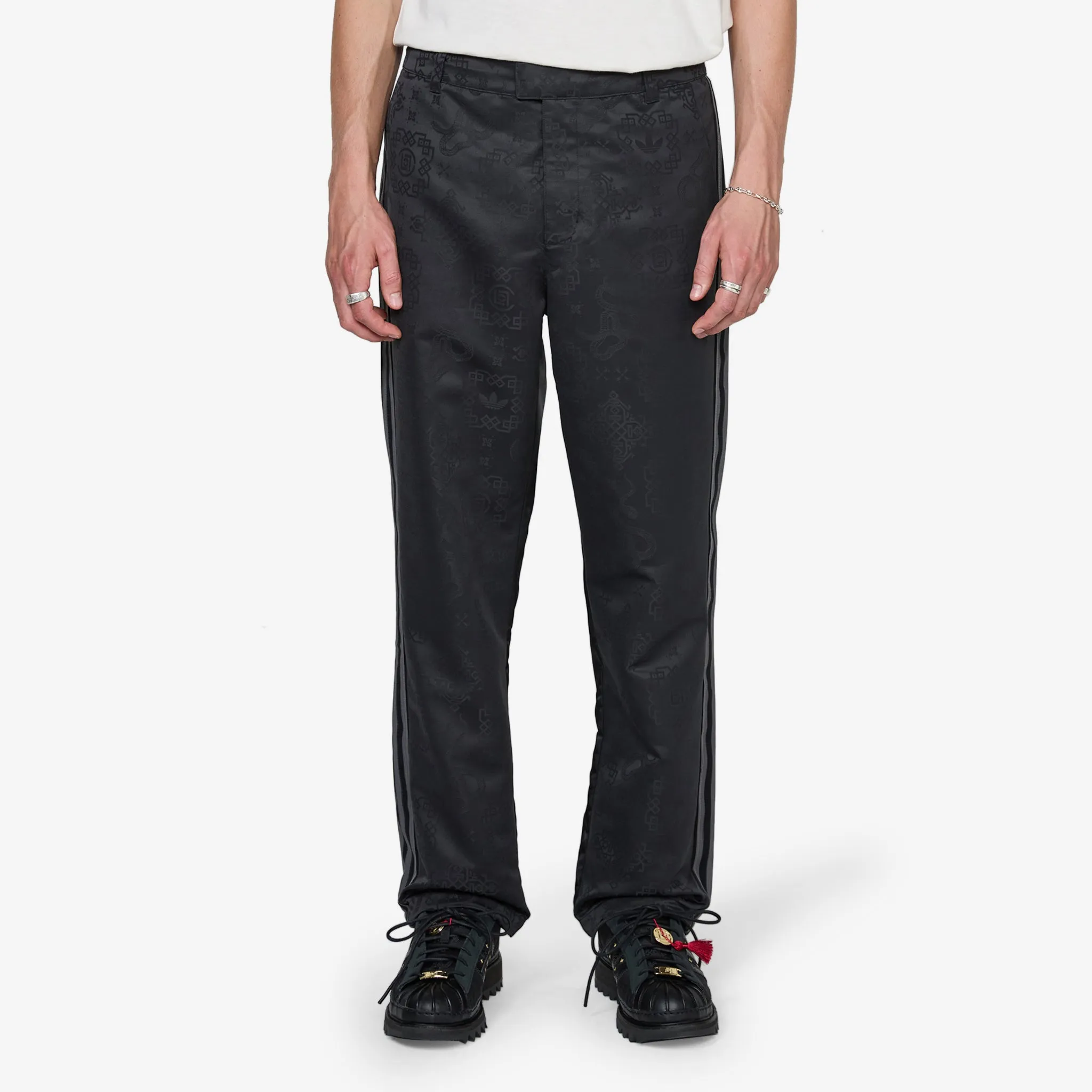 CLOT by Edison Chen x LNY Allover Print Pants Black