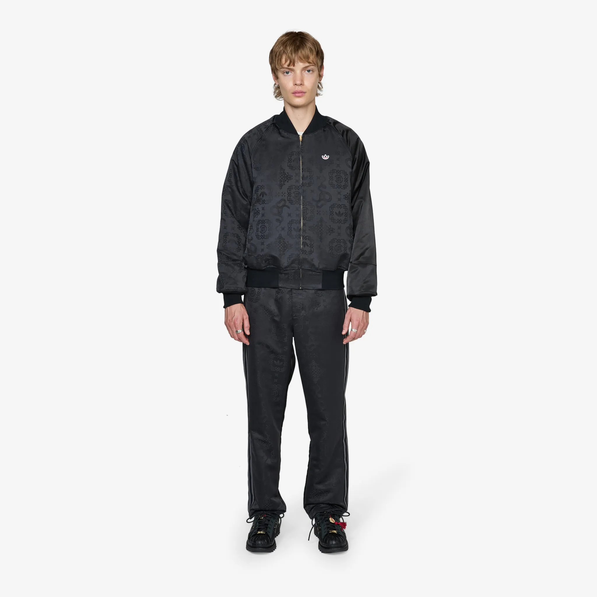 CLOT by Edison Chen x LNY Allover Print Pants Black